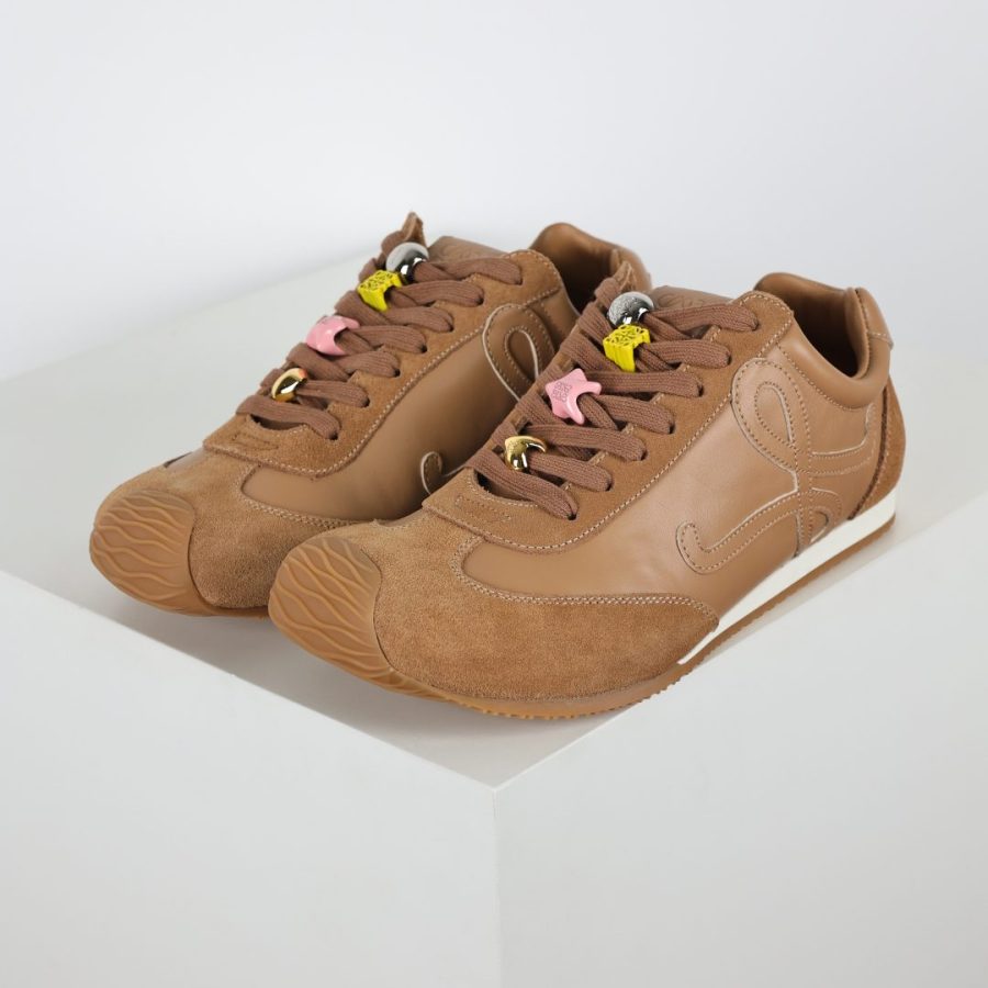 LOEWE Ballet Runner 2.0 in nylon and calfskin