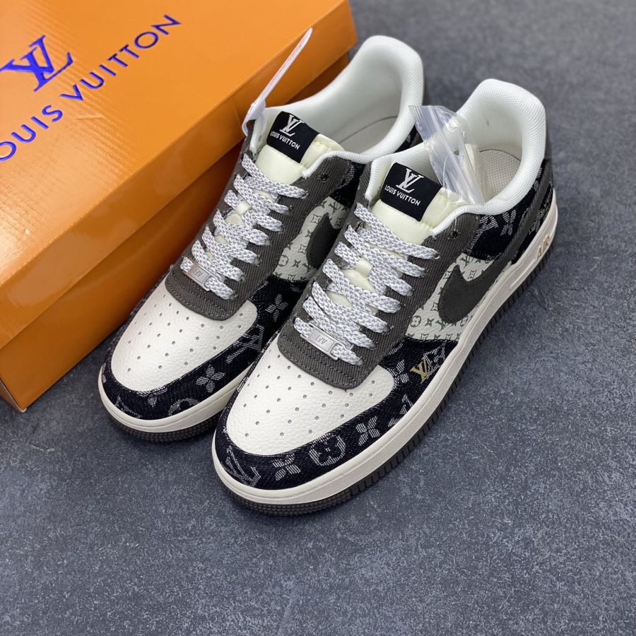 Cooperate Nike Air Force 1 '07 Low Joint Black and Gold
