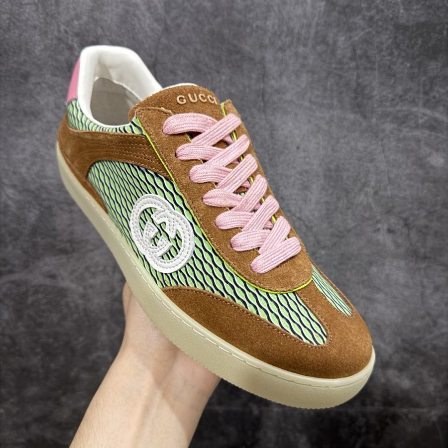 G75 sneaker Multicolor Mesh and Suede