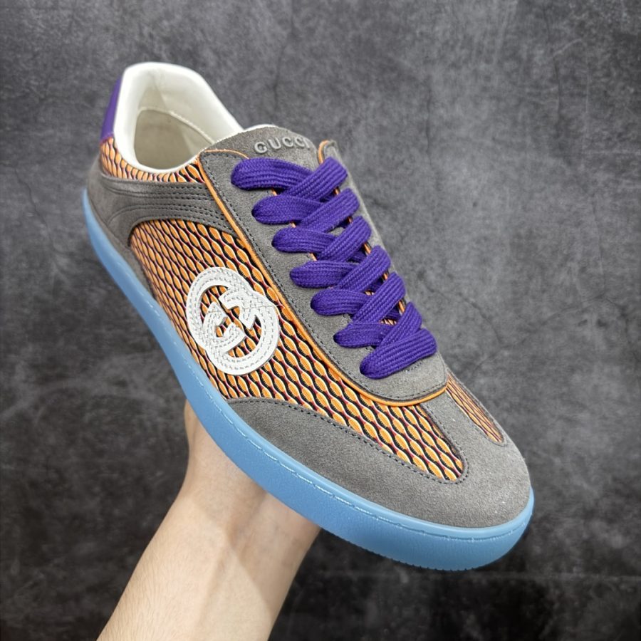 G75 sneaker Multicolor Mesh and Suede