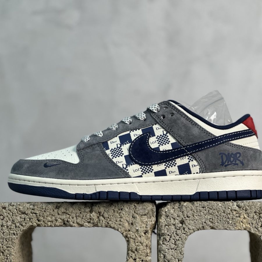 DIOR x Nike SB Dunk Low Joint Gray Beige